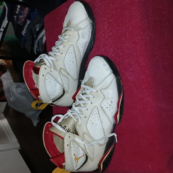 AIR JORDAN 7 CARDINALS - Picture 2 of 8